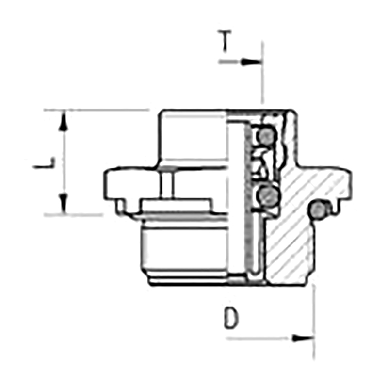 Abc Newline™ Push-In Coupling/Abc Newline™ Steckverbinder/Union MâLe Abc Newline™/Abc Newline Rac Cordo Ad Innesto Rapido