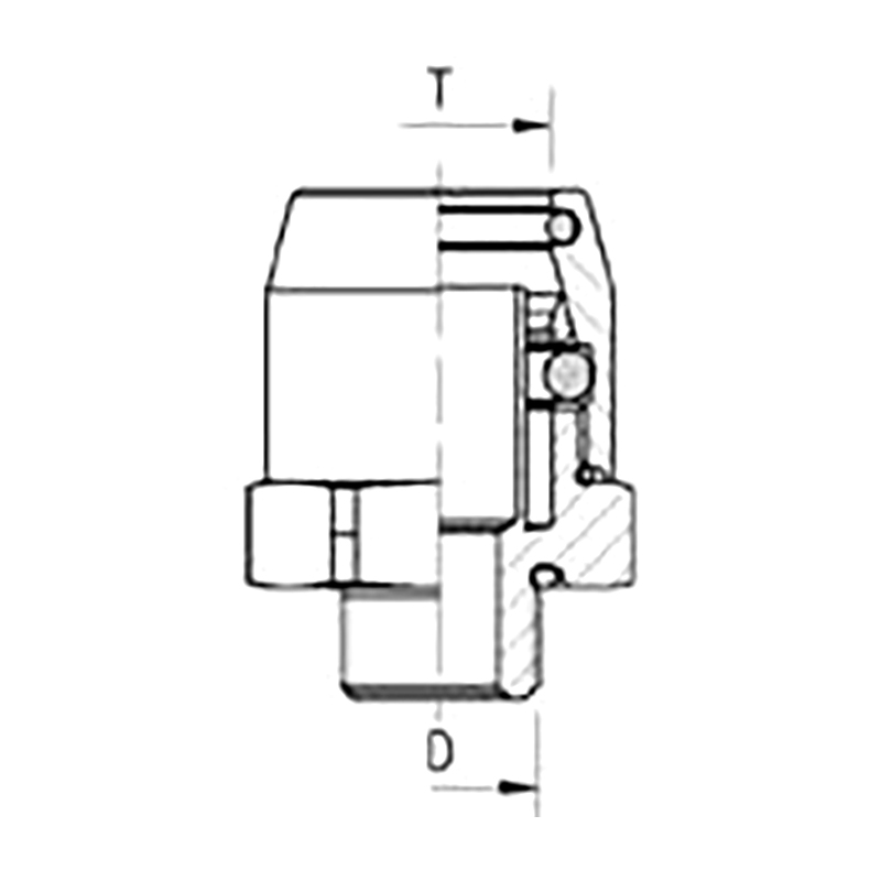 Abc Newline™ Push-In Coupling/Abc Newline™ Steckverbinder/Union MâLe Abc Newline™/Abc Newline Rac Cordo Ad Innesto Rapido