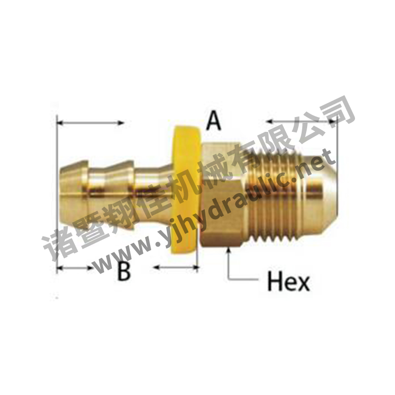 Male Sae Flare Adapter