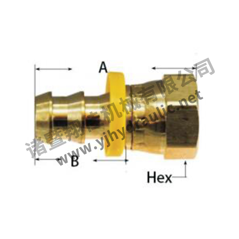 Sae/Jic Dual 45° /37° Female Swivel