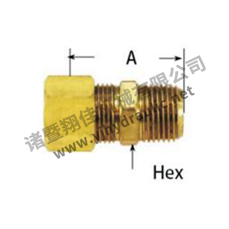 Tank Adapter Drilled Thru (No Stop)