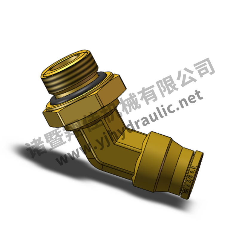 Male Swivel 45°Elbow